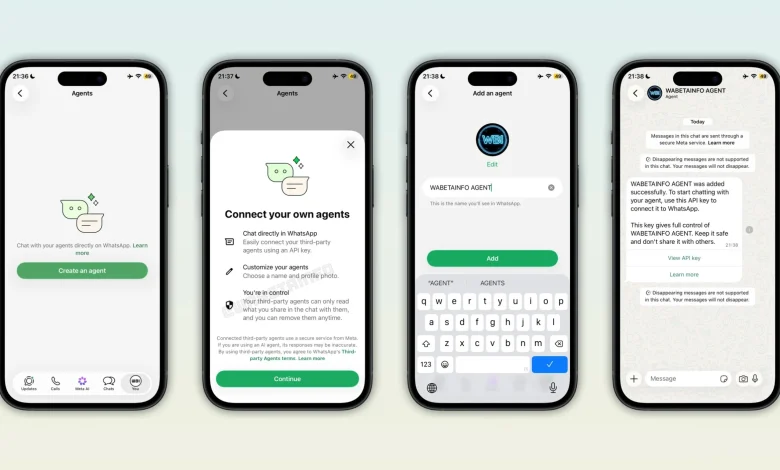 واتساب يبدأ دعم وكلاء الطرف الثالث على iPhone