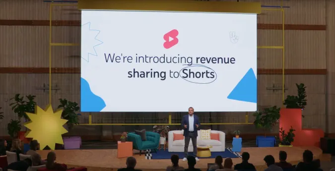 يوتيوب ستشارك الارباح مع منشئي محتوى (Shorts) في 2023